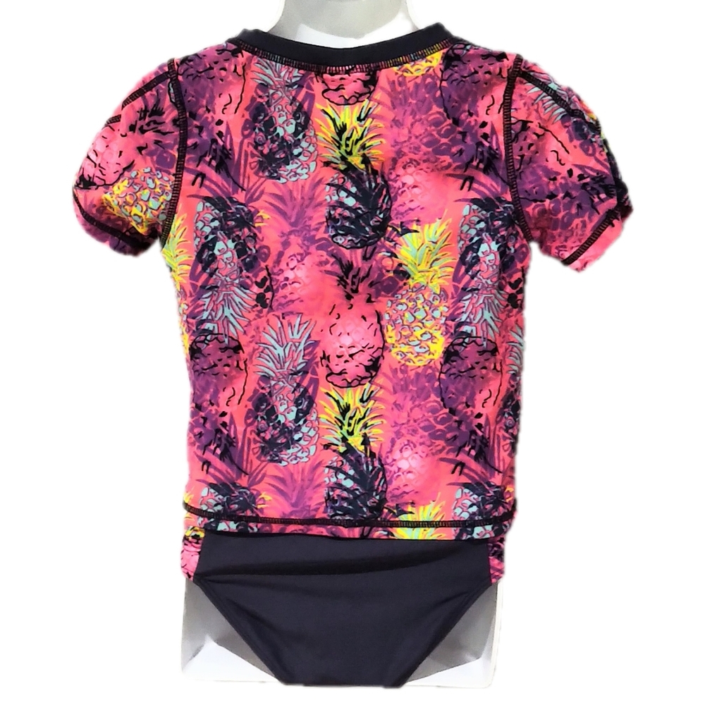 Appaman Zuma Neon Pineapple Rashguard Set - Picture 4 of 7